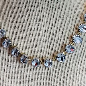 American Eagle outfitters gold rhinestone necklace